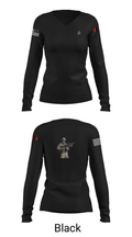 MS ADT SECFOR 6944936 Women's Long Sleeve V-neck Shirt - 37