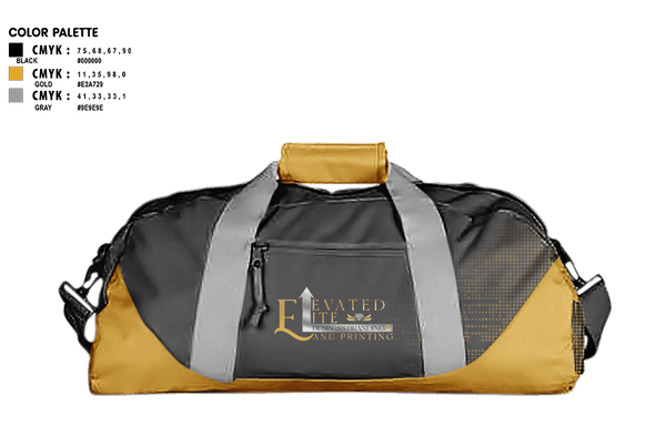 Duffle Bag, Elevated Elite Business Branding and Printing, , Teamtime, Team time, sublimation, custom sports apparel, team uniforms, spirit wear, spiritwear, sports uniforms, custom shirts, team store, custom team store, fundraiser sports, apparel fundraiser