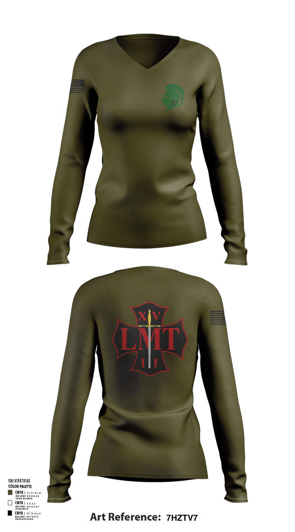Womens Long Sleeve Vneck Shirt, Lasd Lomita, Police, Teamtime, Team time, sublimation, custom sports apparel, team uniforms, spirit wear, spiritwear, sports uniforms, custom shirts, team store, custom team store, fundraiser sports, apparel fundraiser