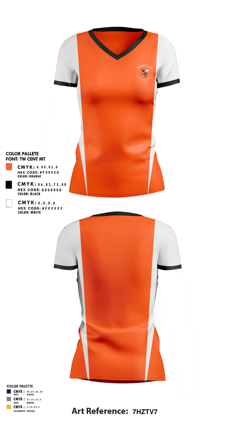 Womens Short Sleeve Vneck Shirt, Dighton High School Basketball, Women's Basketball, Teamtime, Team time, sublimation, custom sports apparel, team uniforms, spirit wear, spiritwear, sports uniforms, custom shirts, team store, custom team store, fundraiser sports, apparel fundraiser