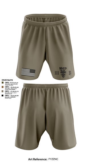 Athletic Shorts With Pockets, 3B 1-325 AIR, 2BCT, 82ND ABN DIV, Army, Teamtime, Team time, sublimation, custom sports apparel, team uniforms, spirit wear, spiritwear, sports uniforms, custom shirts, team store, custom team store, fundraiser sports, apparel fundraiser