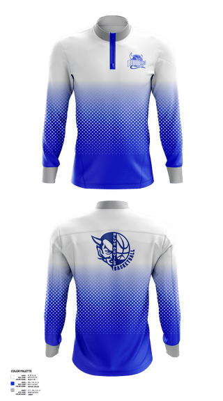 Quarter Zip Jacket, Danville High School Basketball, Men's Basketball, Teamtime, Team time, sublimation, custom sports apparel, team uniforms, spirit wear, spiritwear, sports uniforms, custom shirts, team store, custom team store, fundraiser sports, apparel fundraiser