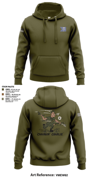 Hoodie, C Co 1-125th IN, , Teamtime, Team time, sublimation, custom sports apparel, team uniforms, spirit wear, spiritwear, sports uniforms, custom shirts, team store, custom team store, fundraiser sports, apparel fundraiser