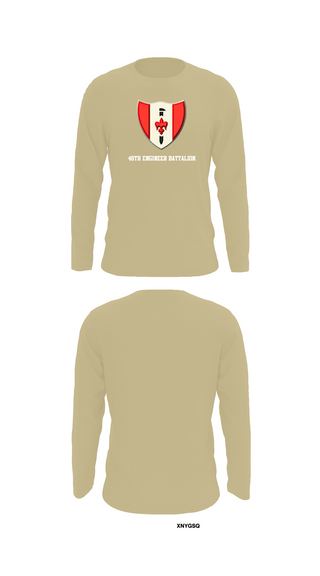 Long Sleeve Performance Shirt, 46th Engineer Battalion, Army, Teamtime, Team time, sublimation, custom sports apparel, team uniforms, spirit wear, spiritwear, sports uniforms, custom shirts, team store, custom team store, fundraiser sports, apparel fundraiser