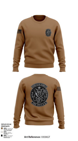 Crew Neck Sweatshirt, 209th SOCES, , Teamtime, Team time, sublimation, custom sports apparel, team uniforms, spirit wear, spiritwear, sports uniforms, custom shirts, team store, custom team store, fundraiser sports, apparel fundraiser