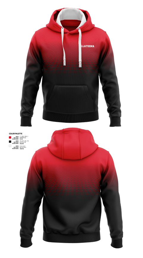 Hoodie, Allatoona, Men's Basketball, Teamtime, Team time, sublimation, custom sports apparel, team uniforms, spirit wear, spiritwear, sports uniforms, custom shirts, team store, custom team store, fundraiser sports, apparel fundraiser
