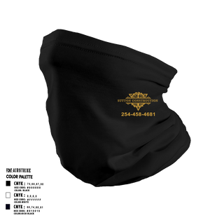 Protective Mask/Neck Gaiter, Sutton Construction, , Teamtime, Team time, sublimation, custom sports apparel, team uniforms, spirit wear, spiritwear, sports uniforms, custom shirts, team store, custom team store, fundraiser sports, apparel fundraiser