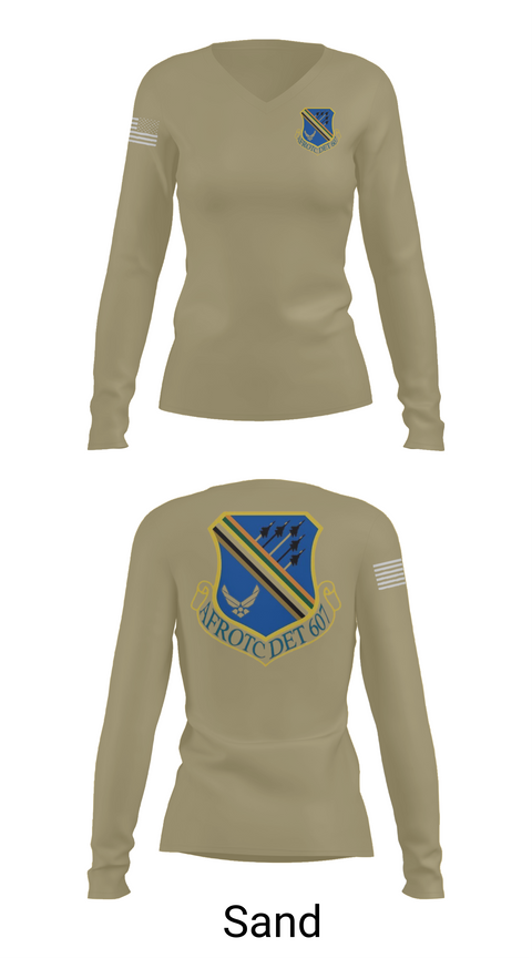 Womens Long Sleeve Vneck Shirt, Det 607, , Teamtime, Team time, sublimation, custom sports apparel, team uniforms, spirit wear, spiritwear, sports uniforms, custom shirts, team store, custom team store, fundraiser sports, apparel fundraiser
