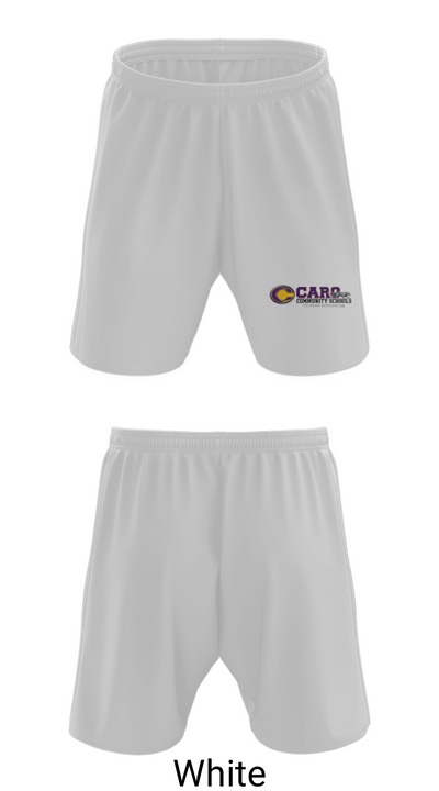 Caro High School Volleyball 92825459 Athletic Shorts With Pockets - 1