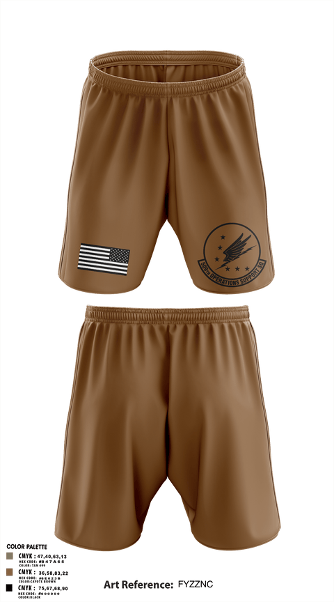 Athletic Shorts With Pockets, 509 OSS, Air Force, Teamtime, Team time, sublimation, custom sports apparel, team uniforms, spirit wear, spiritwear, sports uniforms, custom shirts, team store, custom team store, fundraiser sports, apparel fundraiser