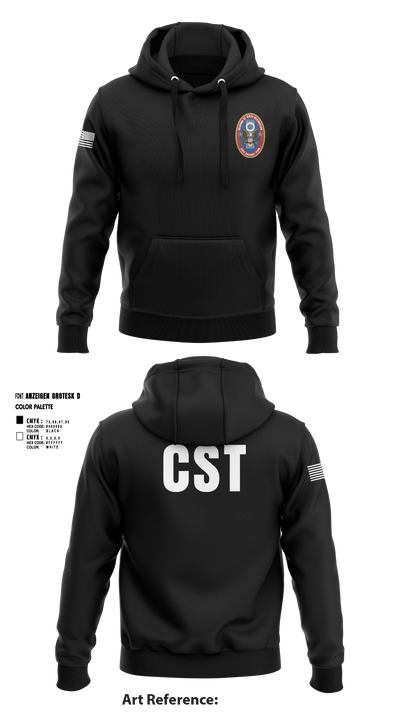 95th WMD CST 43629345 Hoodie - 7