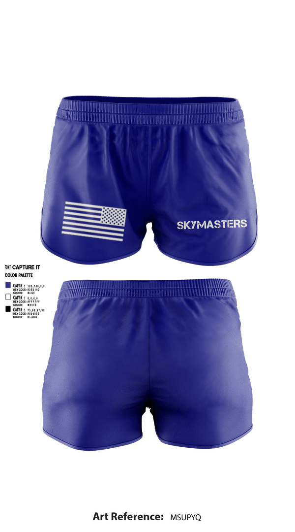 Ranger Panties, Skymasters, Army, Teamtime, Team time, sublimation, custom sports apparel, team uniforms, spirit wear, spiritwear, sports uniforms, custom shirts, team store, custom team store, fundraiser sports, apparel fundraiser