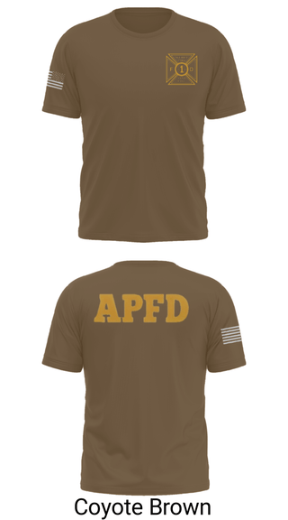 Old School Cotton Feel Shirt, APSLFD, Fire Department, Teamtime, Team time, sublimation, custom sports apparel, team uniforms, spirit wear, spiritwear, sports uniforms, custom shirts, team store, custom team store, fundraiser sports, apparel fundraiser