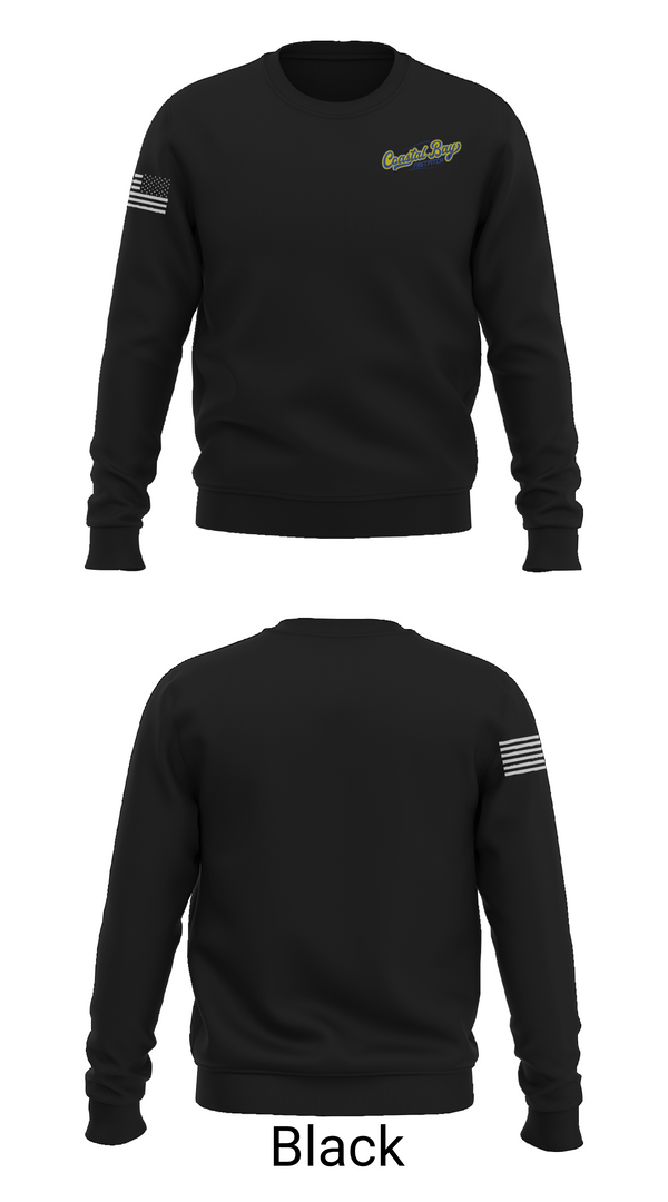 Crew Neck Sweatshirt, Coastal Bay, Softball, Teamtime, Team time, sublimation, custom sports apparel, team uniforms, spirit wear, spiritwear, sports uniforms, custom shirts, team store, custom team store, fundraiser sports, apparel fundraiser
