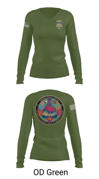 Womens Long Sleeve Vneck Shirt, Criminal Apprehension Program, Police, Teamtime, Team time, sublimation, custom sports apparel, team uniforms, spirit wear, spiritwear, sports uniforms, custom shirts, team store, custom team store, fundraiser sports, apparel fundraiser