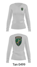 443 CA B Co 51054164 Women's Long Sleeve V-neck Shirt - 77