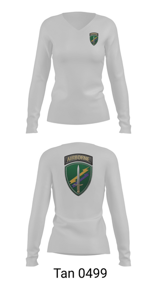 Womens Long Sleeve Vneck Shirt, 443 CA B Co, , Teamtime, Team time, sublimation, custom sports apparel, team uniforms, spirit wear, spiritwear, sports uniforms, custom shirts, team store, custom team store, fundraiser sports, apparel fundraiser