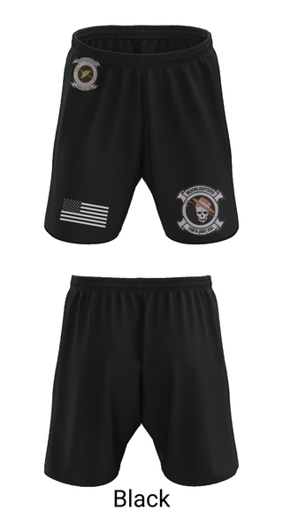 Athletic Shorts With Pockets, VMFA-332 The Moonlighters, Marines, Teamtime, Team time, sublimation, custom sports apparel, team uniforms, spirit wear, spiritwear, sports uniforms, custom shirts, team store, custom team store, fundraiser sports, apparel fundraiser
