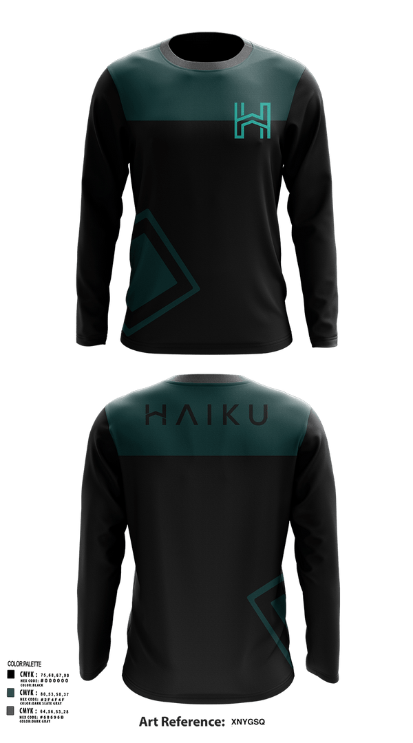 Long Sleeve Performance Shirt, Haiku, , Teamtime, Team time, sublimation, custom sports apparel, team uniforms, spirit wear, spiritwear, sports uniforms, custom shirts, team store, custom team store, fundraiser sports, apparel fundraiser