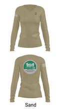 28th MP Company 42431415 Women's Long Sleeve V-neck Shirt - 92