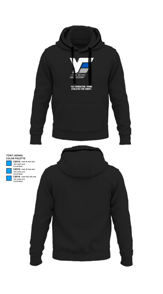 Hoodie, YAC Foundation (Young Athletes For Christ), Spirit Store, Teamtime, Team time, sublimation, custom sports apparel, team uniforms, spirit wear, spiritwear, sports uniforms, custom shirts, team store, custom team store, fundraiser sports, apparel fundraiser