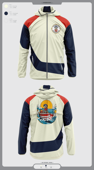 Windbreaker, Red beard Adventures, , Teamtime, Team time, sublimation, custom sports apparel, team uniforms, spirit wear, spiritwear, sports uniforms, custom shirts, team store, custom team store, fundraiser sports, apparel fundraiser