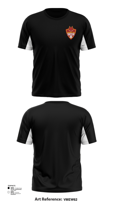 Marion High School Soccer 2860399 Short Sleeve Performance Shirt - 140