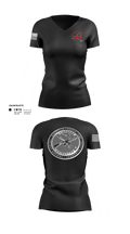 Firearms and Tactics training 60142734 Women's Short Sleeve V-neck Shirt - 101