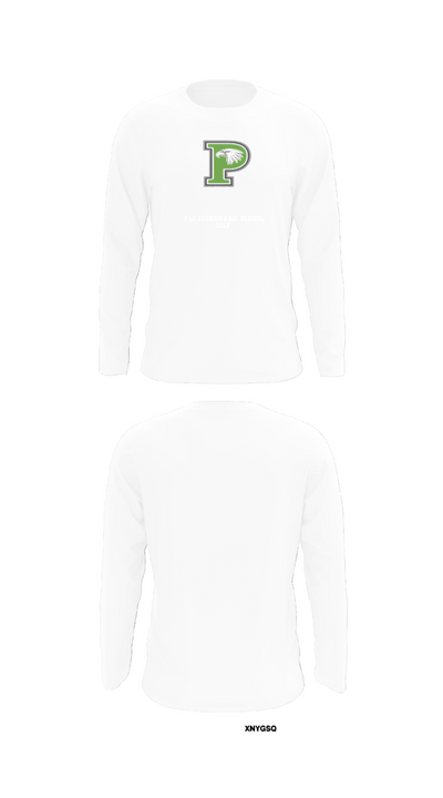 Pleasanton High School Golf 76209526 Long Sleeve Performance Shirt - 8