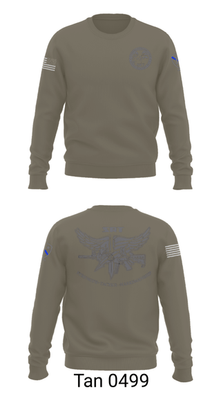 Crew Neck Sweatshirt, Special Reaction Team, Marines, Teamtime, Team time, sublimation, custom sports apparel, team uniforms, spirit wear, spiritwear, sports uniforms, custom shirts, team store, custom team store, fundraiser sports, apparel fundraiser