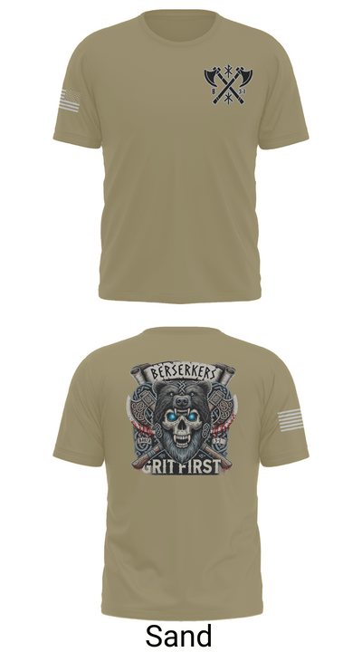 Baker 3-509th 3rd Plt 1st squad 60073036 Old School Cotton Feel Shirt - 90