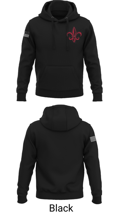 Calhoun County High School Cross Country 14080090 Hoodie - 25