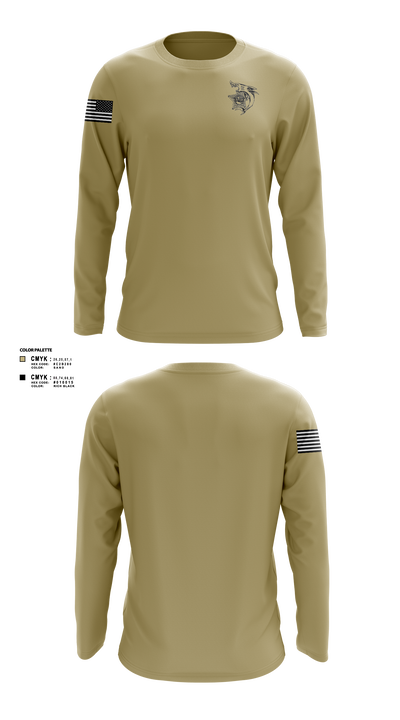 Marine Unit 18917131 Long Sleeve Performance Shirt 4