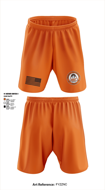 Harris/Galveston County REACT 98320427 Athletic Shorts With Pockets - 2