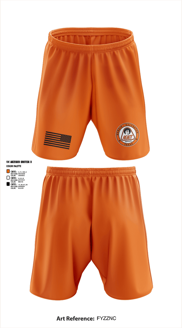 Athletic Shorts With Pockets, Harris/Galveston County REACT, , Teamtime, Team time, sublimation, custom sports apparel, team uniforms, spirit wear, spiritwear, sports uniforms, custom shirts, team store, custom team store, fundraiser sports, apparel fundraiser