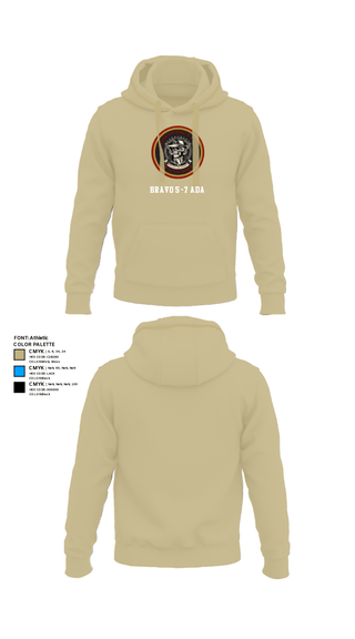 Hoodie, Bravo 5-7 ADA, Army, Teamtime, Team time, sublimation, custom sports apparel, team uniforms, spirit wear, spiritwear, sports uniforms, custom shirts, team store, custom team store, fundraiser sports, apparel fundraiser