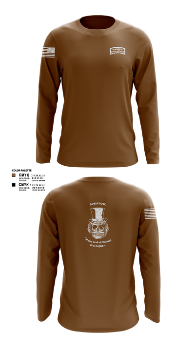 APSU RANGER CHALLENGE 6778670 Long Sleeve Performance Shirt 2