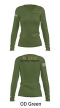 ROCCO 67926765 Women's Long Sleeve V-neck Shirt - 57