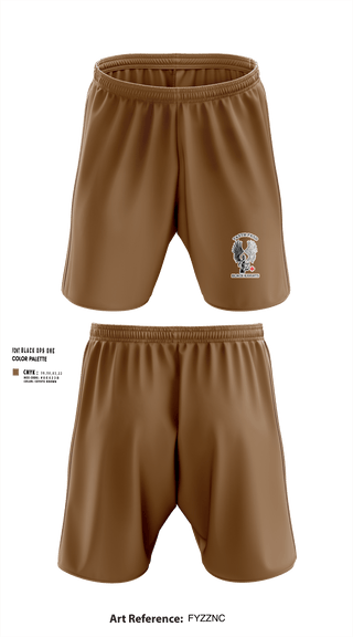 Athletic Shorts With Pockets, 745th Forward Resuscitative Surgical Detachment, Army, Teamtime, Team time, sublimation, custom sports apparel, team uniforms, spirit wear, spiritwear, sports uniforms, custom shirts, team store, custom team store, fundraiser sports, apparel fundraiser