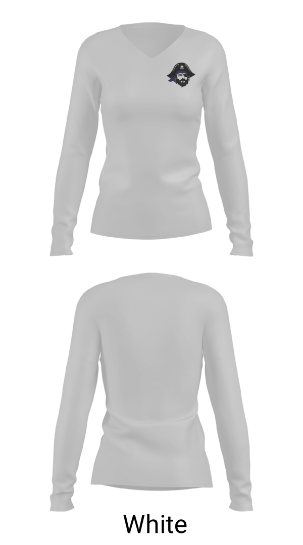 Womens Long Sleeve Vneck Shirt, Grantsburg High School Cross Country, Cross Country, Teamtime, Team time, sublimation, custom sports apparel, team uniforms, spirit wear, spiritwear, sports uniforms, custom shirts, team store, custom team store, fundraiser sports, apparel fundraiser