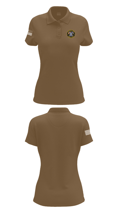 Chesterfield County Sheriff Office 79473922 Women's Short Sleeve Performance Polo  - 14