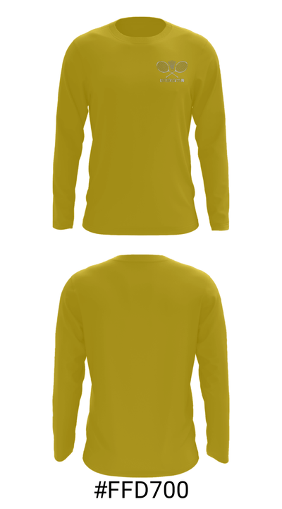 Wantagh High School Badminton 57746139 Long Sleeve Performance Shirt - 18