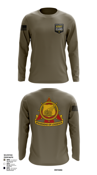 Long Sleeve Performance Shirt, SOUTH CAROLINA ARMY NATIONAL GUARD, National Guard, Teamtime, Team time, sublimation, custom sports apparel, team uniforms, spirit wear, spiritwear, sports uniforms, custom shirts, team store, custom team store, fundraiser sports, apparel fundraiser