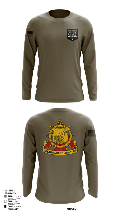 SOUTH CAROLINA ARMY NATIONAL GUARD 14160186 Long Sleeve Performance Shirt 112