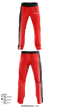 Robert D Campbell Junior High School Football 85267427 Sweatpants - 1