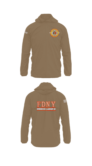 Windbreaker, LA CASA GRANDE E82 and L31, Fire Department, Teamtime, Team time, sublimation, custom sports apparel, team uniforms, spirit wear, spiritwear, sports uniforms, custom shirts, team store, custom team store, fundraiser sports, apparel fundraiser