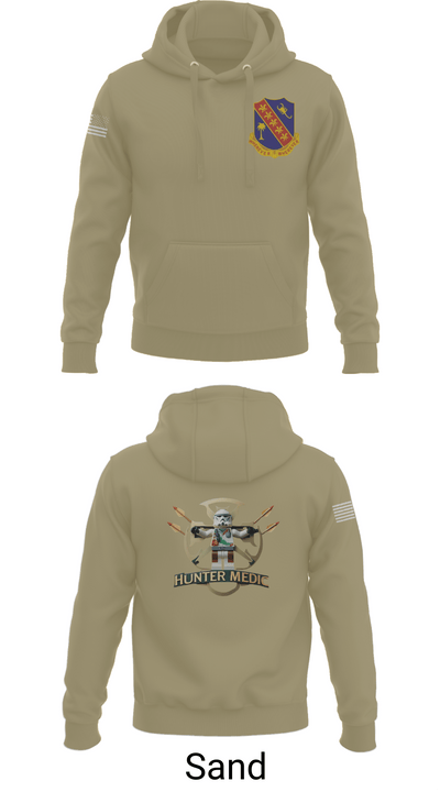 1-148th HHB Medics 16650436 Hoodie - 93