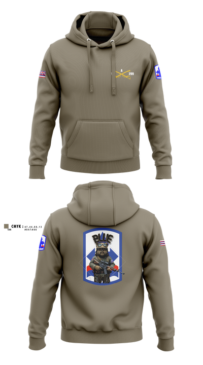 Blue Ewok Hoodie - 4