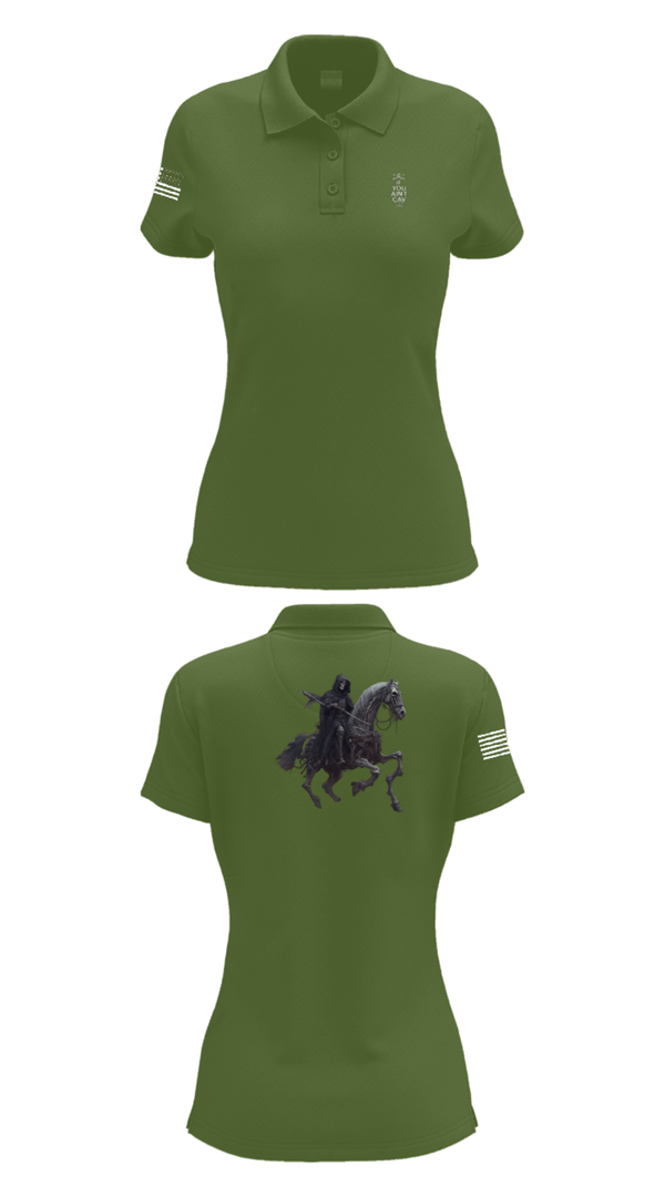 Womens Short Sleeve Performance Polo, Longknife, Army, Teamtime, Team time, sublimation, custom sports apparel, team uniforms, spirit wear, spiritwear, sports uniforms, custom shirts, team store, custom team store, fundraiser sports, apparel fundraiser
