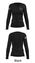 East Orange County Little League 1081910 Women's Long Sleeve V-neck Shirt - 13